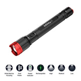 Infinity X1 5000 Lumen Dual Power Focusing Flashlight