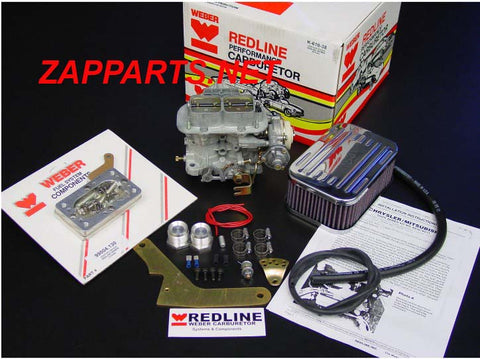 Mitsubishi Dodge Mazda 2.6 L REDLINE K 610-38 PERFORMANCE WEBER Carburetor Kit