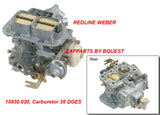 Weber 38/38 MM DGES WEBER Carburetor REDLINE WEBER